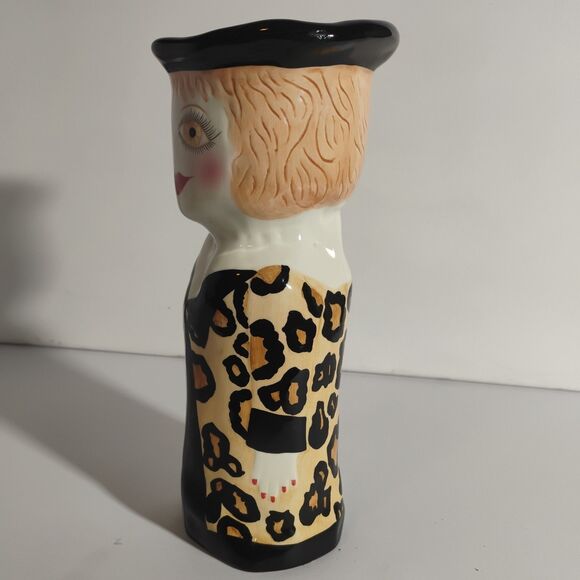 Vintage Susan Paley Bella Casa By Hans Ceramic Vase Named Francis - Picture 4 of 16